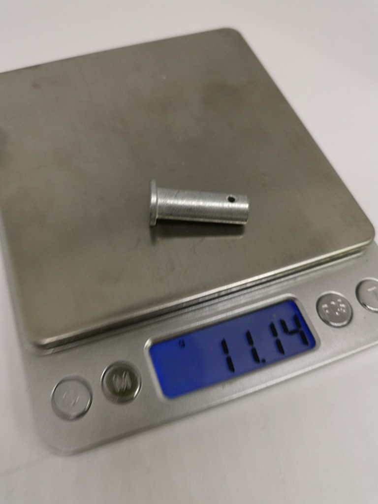 Ось 6-8h11x18.45 ц9 ГОСТ 9650-30